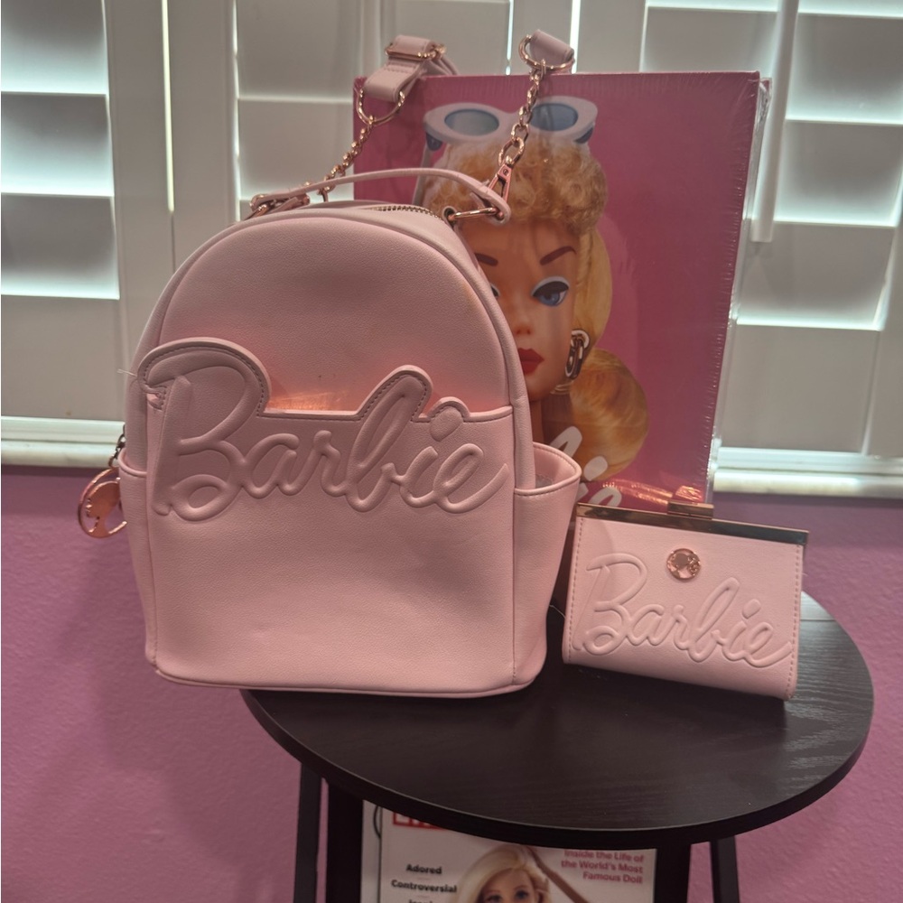 Barbie Pink Backpack Collection with Structured Design